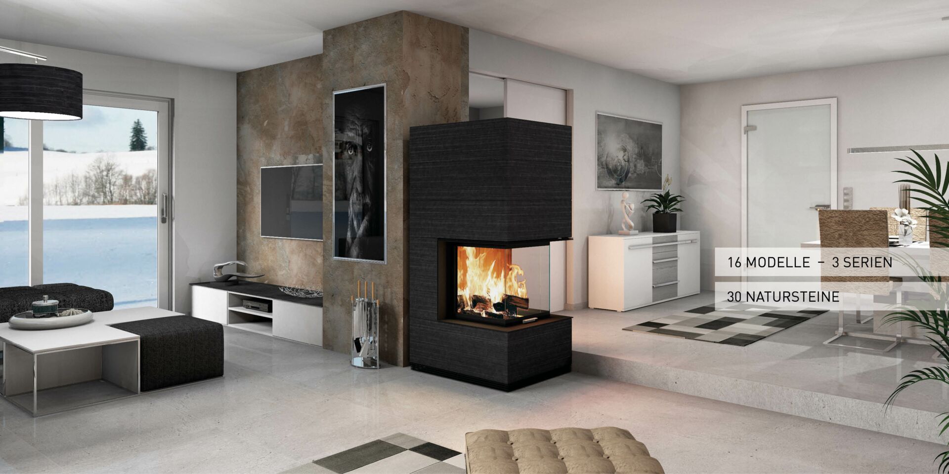 Kaminofen Monolith Fire MODUL