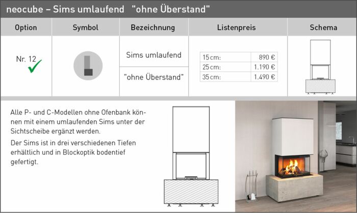 Feuertisch umlaufend