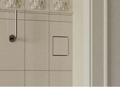 Putztür für Ofenkörper