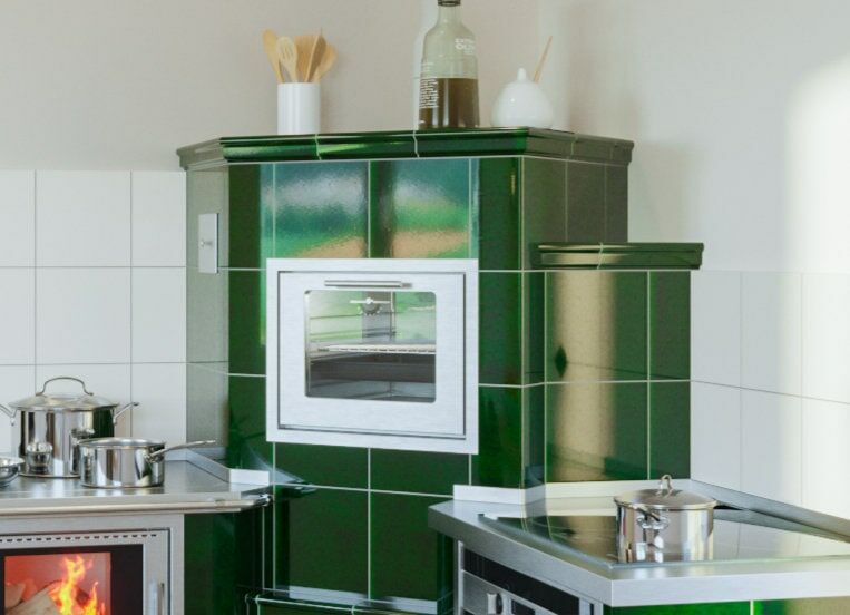 Feinkeramik Aufsatzherd Backrohr