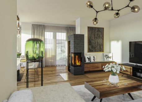 Jotul Kaminofen Kaminofen Gußhülle