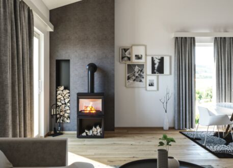 Jotul Kaminofen Kaminofen Gußhülle